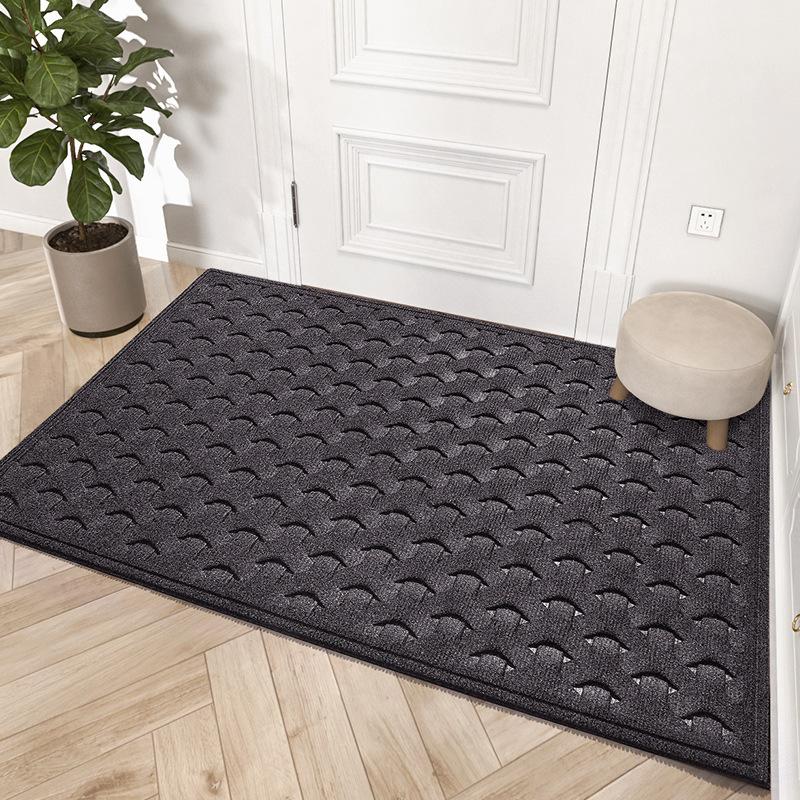 Commercial Rubber Non-slip Entry Carpet Floor Mat Door Mat Entry Mat Outdoor Hotel Polyester Nordic Wind Foot Mat