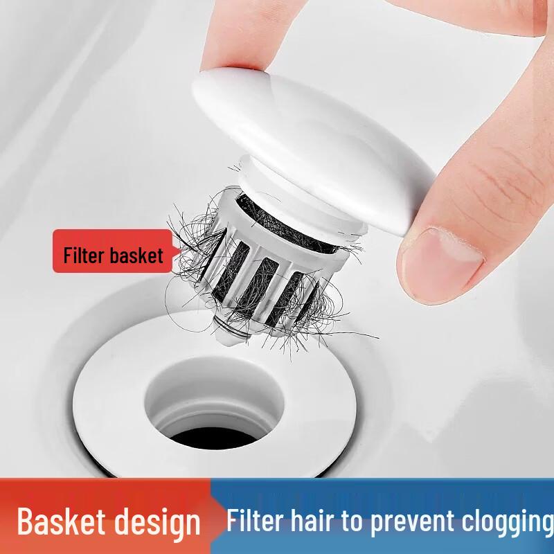 Universal Anti-Odor Pop-up Basin Drain Stopper