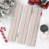 Christmas Home Decoration Supplies  Snowman Elk Linen Refrigerator Handle Stickers Microwave Handle Cover