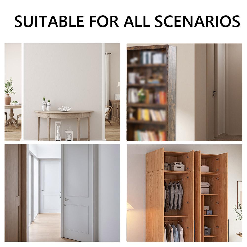 2Pcs Baseball Cap Organizer Hold Up To 10 Hats Baseball Cap Display Rack Punching/Self Adhesive for Wall Door Closet