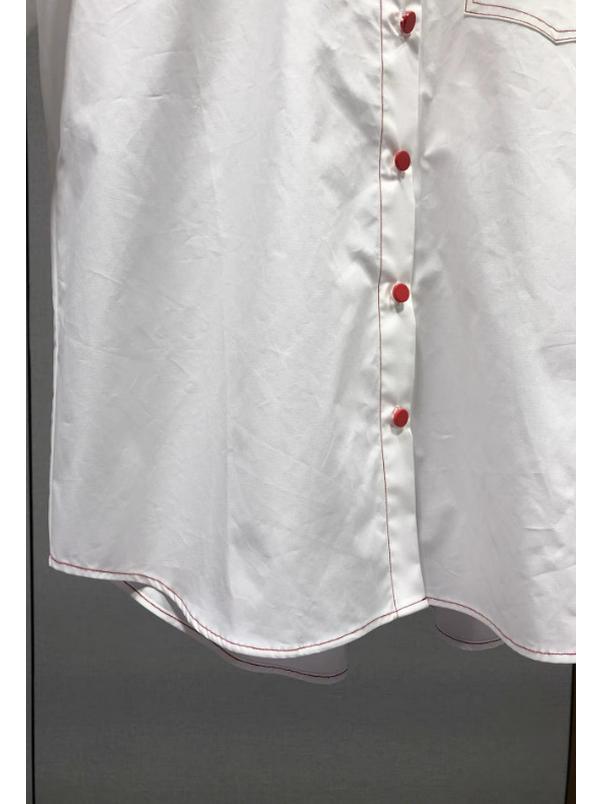 Women's Loose Embroidered Brushed Tencel Shirt - Spring 2026