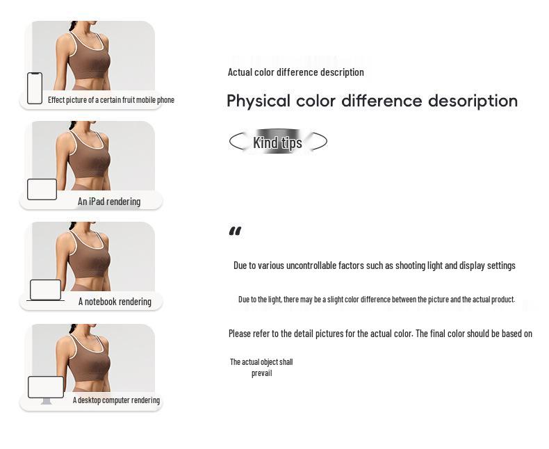 Women's Open-Back Shockproof Yoga Vest with Fixed Cup