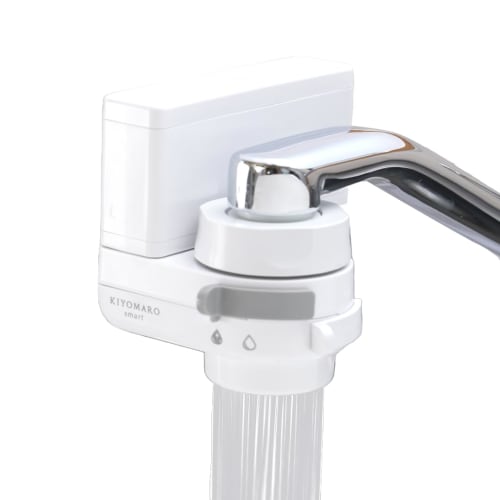 Daito Pharmaceutical's Faucet-Mounted Kiyomaro Smart Water Purifier, Made In Japan, 1 Cartridge, Removes 12 Substances, Chlorine, PFOS, PFOA, and Fluo