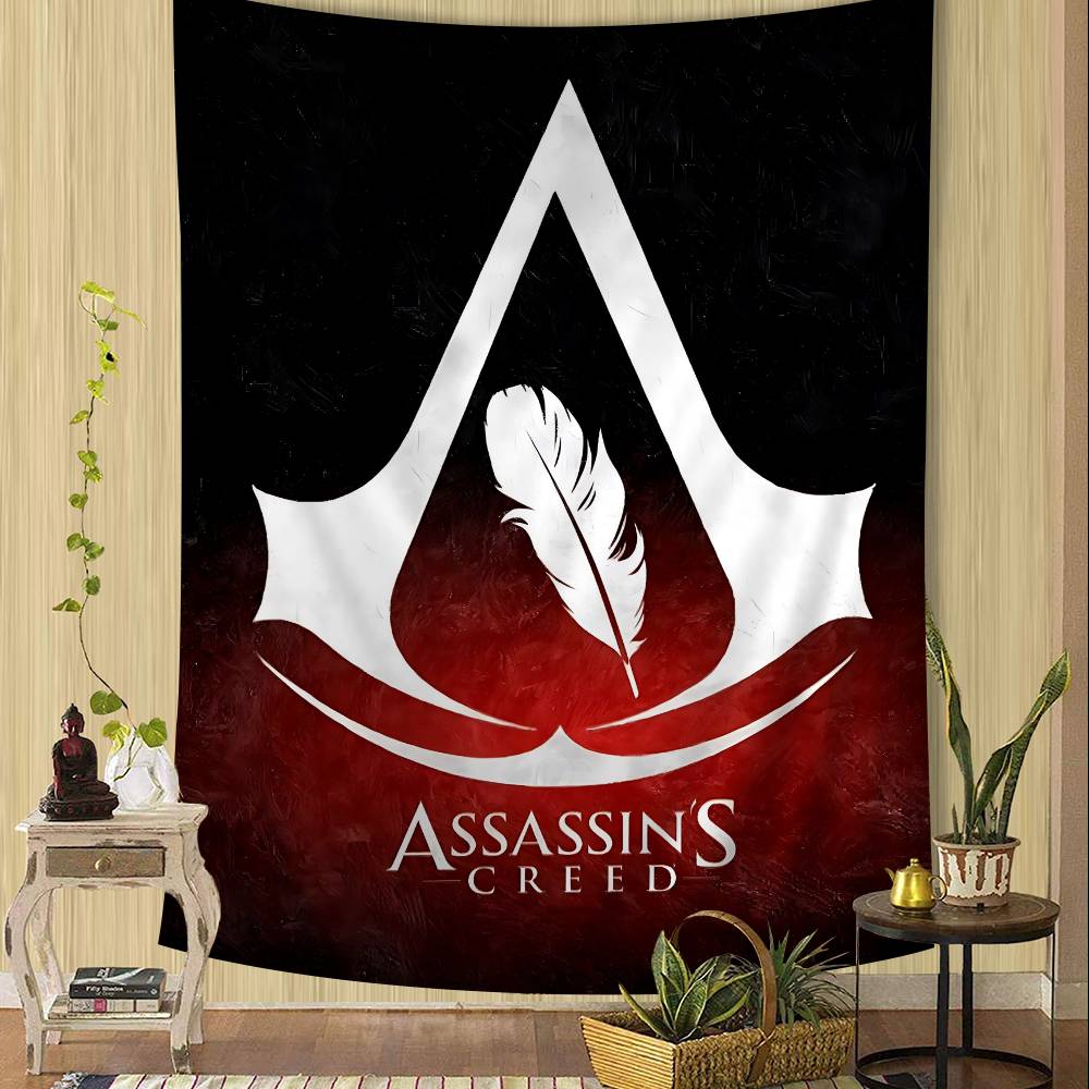 AAssassins CCreedes Cartoon Tapestry Wall Hanging Decoration Household Home Decor