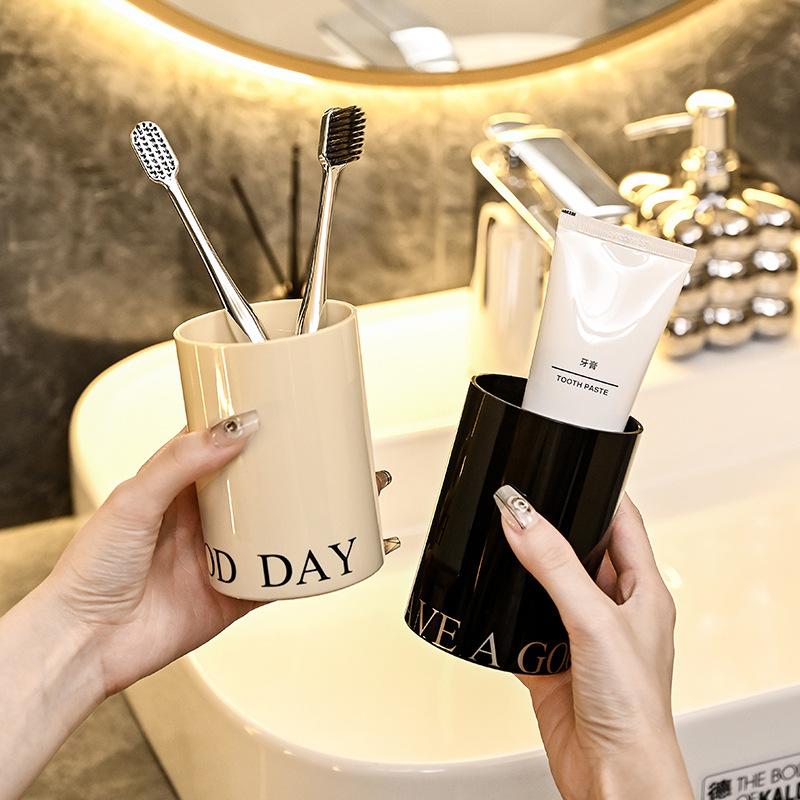 Couple Mouthwash Cup Home Dormitory Toothbrush Toothpaste Toiletry Cup Outdoor Travel Toothbrush Cup