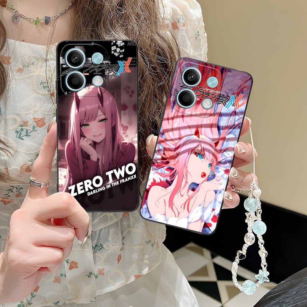Darling FranXX Zero Two Phone Case for POCO M6 M5 M4 M3 X7 X6 X5 X4 X3 F6 F5 F4 Pro GT 5G Colour Printing Cover Luxury Pretty