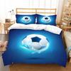 3D Bedding Set Comforter Duvet Cover Charming Football Printing Bed Quilt Cover Pillowcase Microfiber Home Textiles