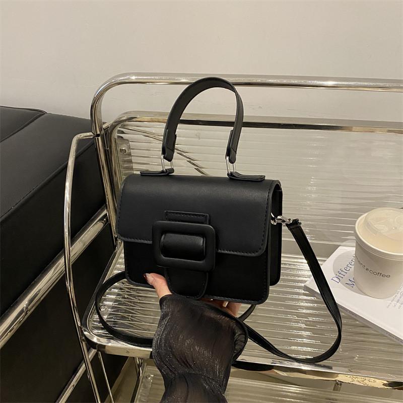

Chic Street Style Single Shoulder Tote Purse With Unique Stitching For Women чёрный