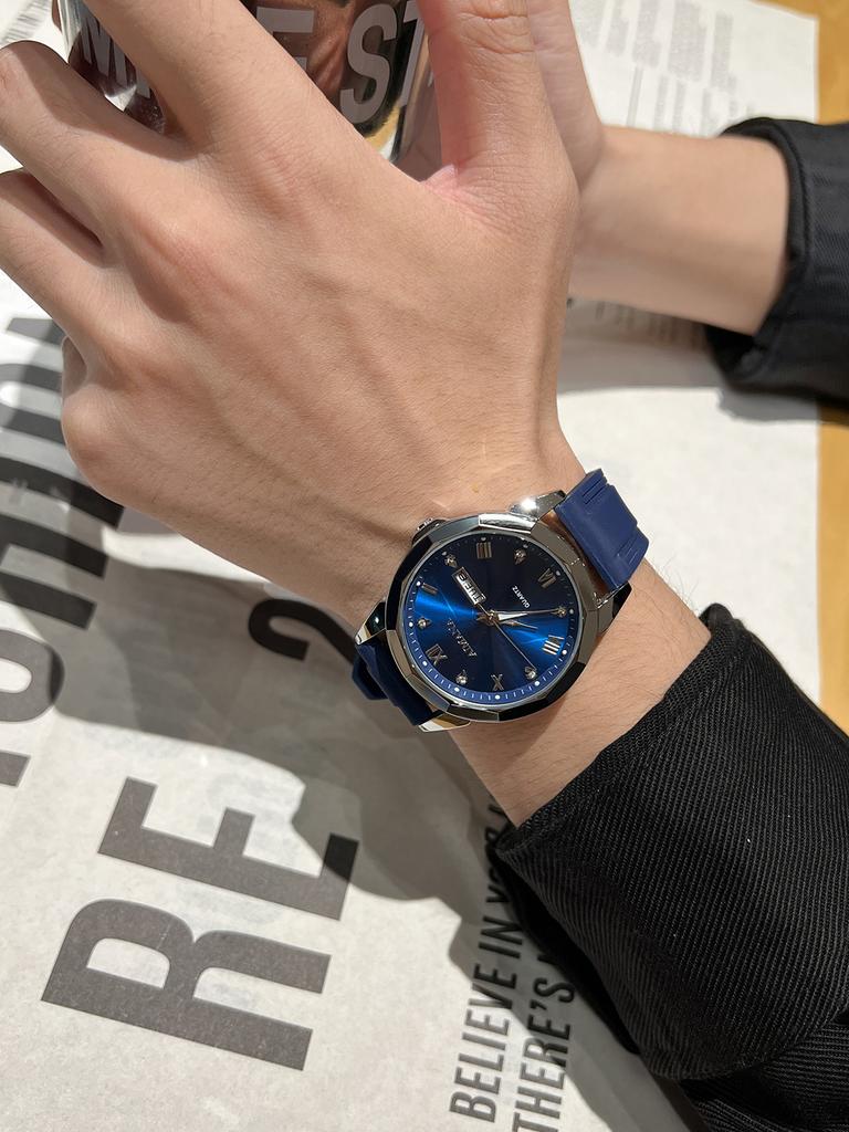 silicon band unisex watch elegant style