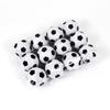 Funny Toy Balls 4CM Football Bouncy Balls Jumping Solid Elastic Rubber Balls Kids Boys Happy Soccer Theme Birthday Party Decors