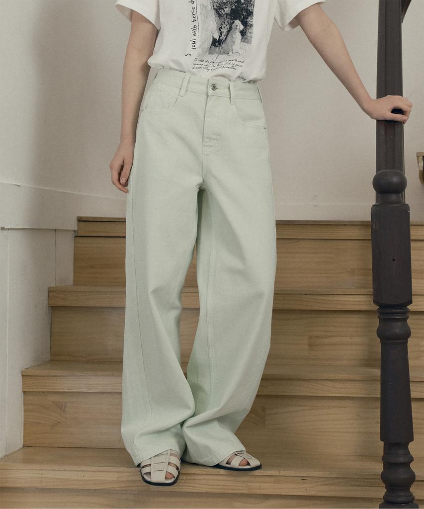 JUCYJUDY Overdyed Semi-Wide Pants J1Dp322C