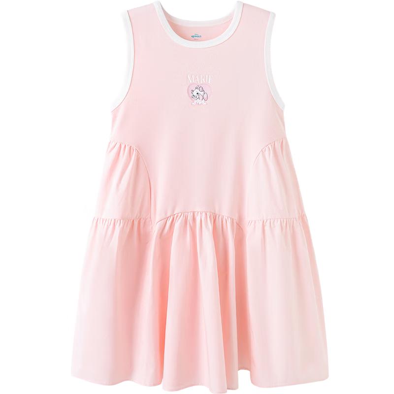 Balabala Girls' Sleeveless A-Line Dress