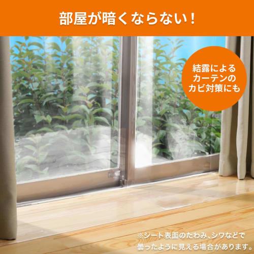 Nitoms Energy-Saving Curtain Liner, Cool In Summer and Warm In Winter, Simply Attach To Curtain Rail, Save On Electricity, All-Season, Insulated, Tran