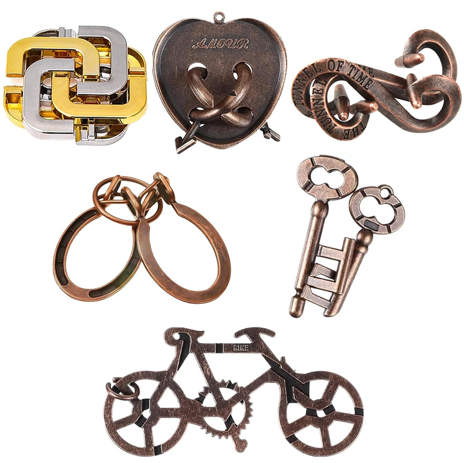 

Zelda Brain Teaser, Adult Brain Teaser, Max Difficulty, Cast Puzzle, Toy, Adult, Playtime Puzzle, Chienowa, Kids, Brain Teaser, Time Killer (6)