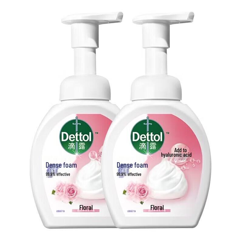 Dettol Floral Foam Hand Wash Twin Pack