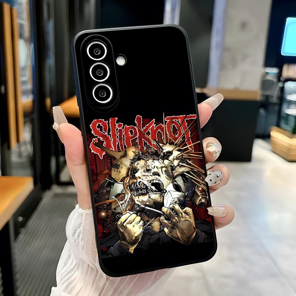 Slipknot-Rock Phone Case For Samsung A25 A13 A33 5G A54 A36 A35 A56 A52 A14 Shockproof Soft Cover