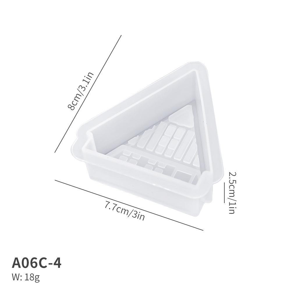 

Гипсовая и силиконовая форма для рождественской ароматерапии своими руками: Украшения в виде оленей, пряничных человечков, помадка, свечи и формы для торта Triangle House Mould