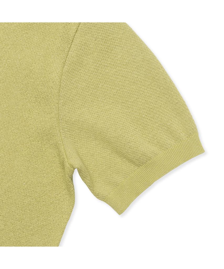 PRODESHIRT Vintage Linen Pique Polo Knit (Herb)