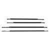4PCS Car Window Molding Trim 75710?47010 Front Rear Door Window Seal Belt Replacement for Prius