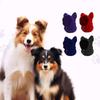 Solid Color Dog Fleece Hats Soft Dog Headgear Pets Supplies Dog Warm Caps  Pet Use