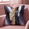 M-Madonna Singer Cushion Cover Multi-Scene Pillow Cover For Home & Car - Reversible, Soft & Durable For Daily Use