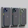 Luxury Matte Shockproof Phone Case For iPhone 11 12 13 14 15 Pro Max Plus Mini XR X XS IPhone 7/8/SE 3/2 (2022/2020 Edition) Full Lens Coverage Cases