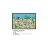 Yanoman Moomin Picnic in Flower Field 1000 Pieces Jigsaw Puzzle 50x75cm with Instruction Card and Glue Stick