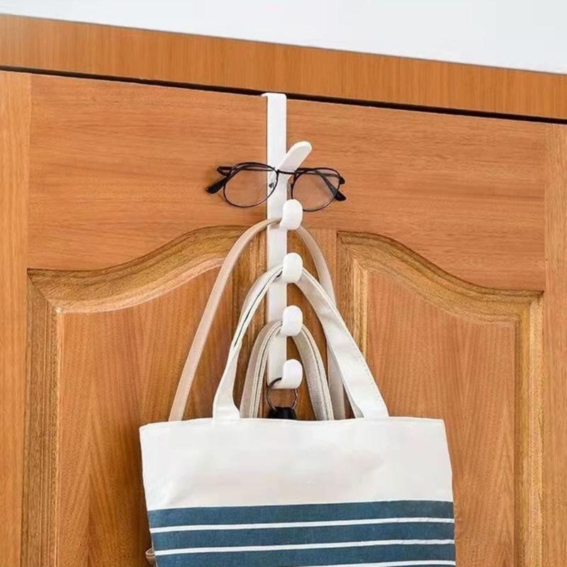 Over The Door Hook Bathroom Door Towel Rack Over The Door Hook Coat Hanger for Hanging Scarfs Bathroom Door Towel Rack