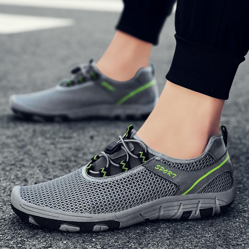 Buy Men's Summer Fashion Comfortable Soft Sole Mesh Breathable Casual