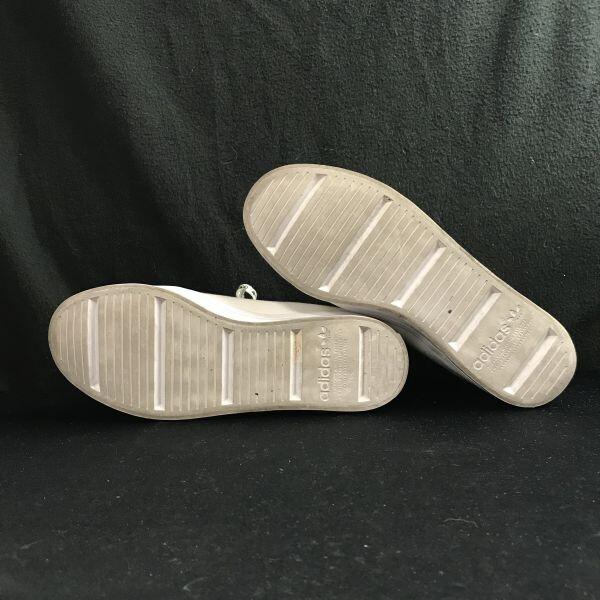 adidas originals COURTVANTAGE HEEL TREFOIL Sneakers Women's 24.0 White(USED)