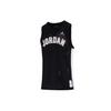 Sport Letter Print Basketball Vest Men Tops Black DM1875-010