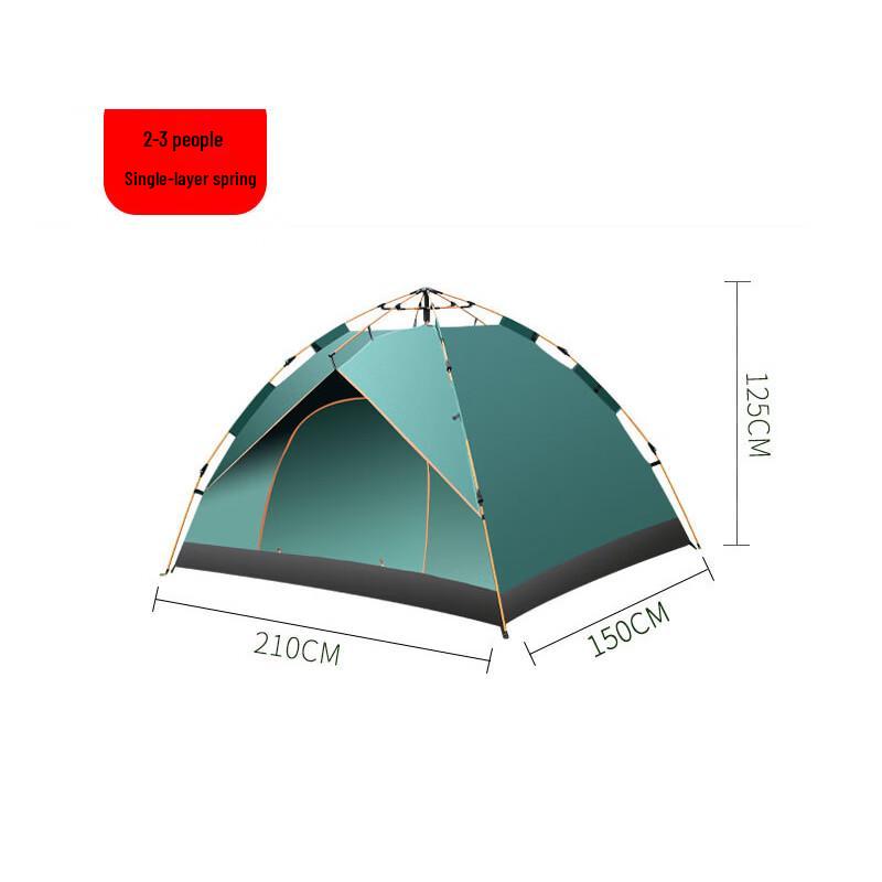 FTLY 2-3 Person Automatic Hydraulic Camping Tent