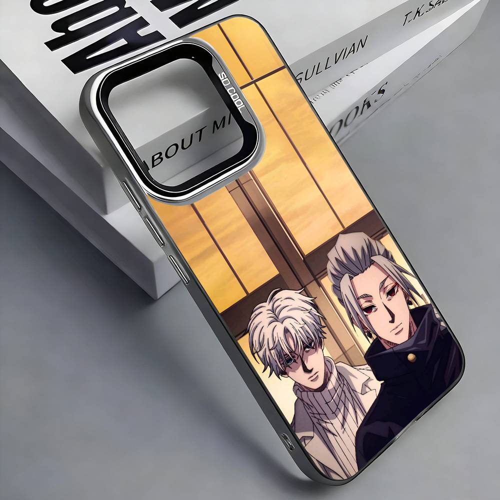 S-Sakamoto Anime D-Days Phone Case For iPhone 17,16,15,14,13,12,11 Plus,Pro Max,Colored Silver Phone Case iPhone16se4