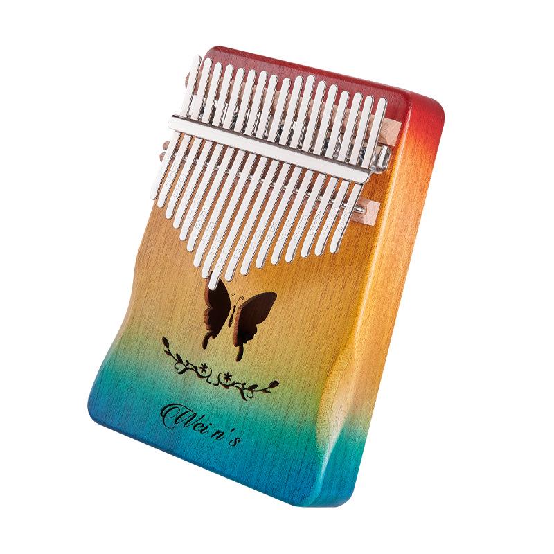 17 & 21-Tone Solid Wood Thumb Piano Kalimba for Beginners