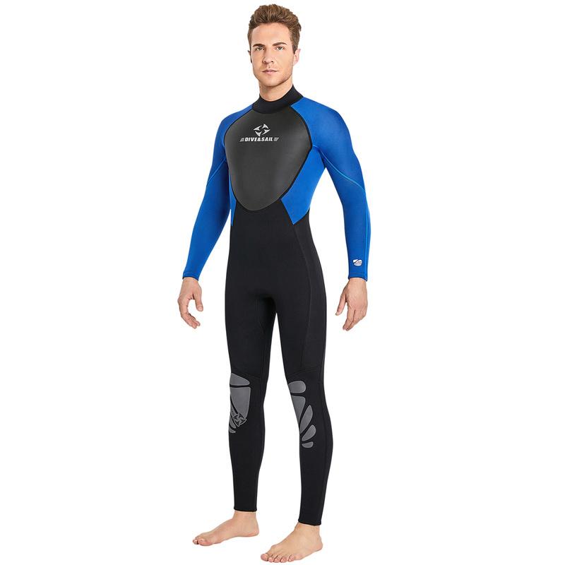 Combinaison de plongée intégrale en néoprène 3 mm pour homme et femme, pour le surf, la natation, la plongée