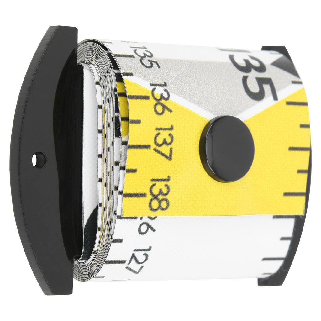 138x5cm Měřítko na měření ryb Měřicí pásmo na ryby Vodotěsný rybářský měřicí nástroj Červený
