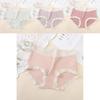High Elasticity Mid Rise Cotton Modal Underwear For Women With Breathable Soft Fabric In Various Colors