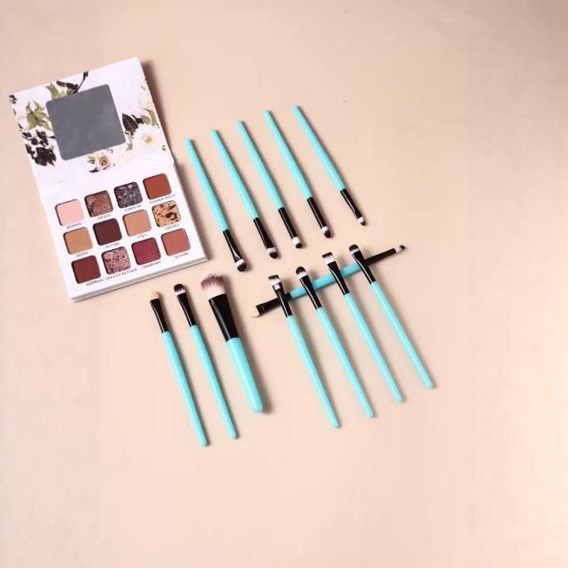 Deluxe 20Pcs Eye Makeup Brush Collection Perfect for Eyeshadow and Eyebrow with Professional-Grade