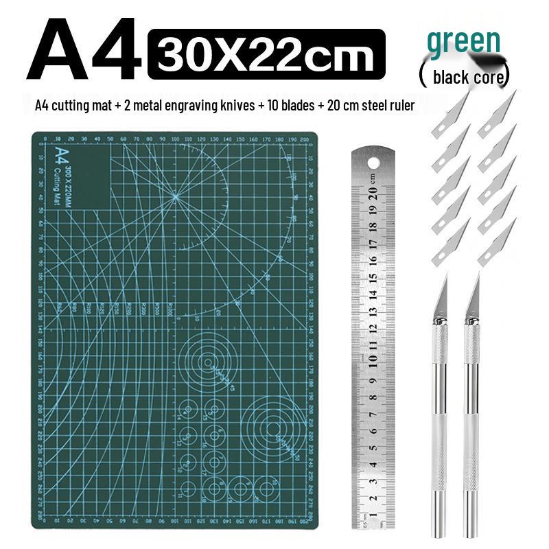 Thickened Anti-Cut Cutting Mat A3 A4 A5 for Art, Craft, and Engraving Projects