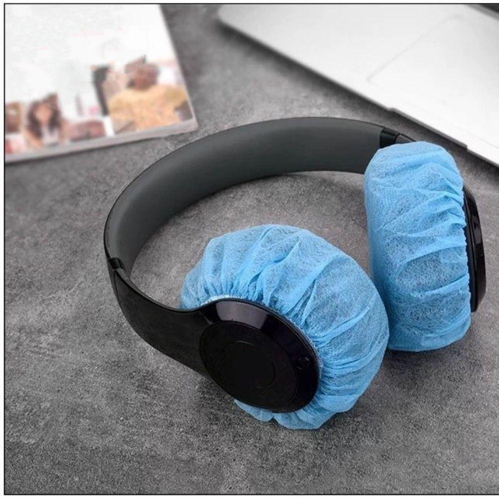 Breathable Disposable Headphone Covers Sweat Proof Earmuffs Covers  Audio Equipment