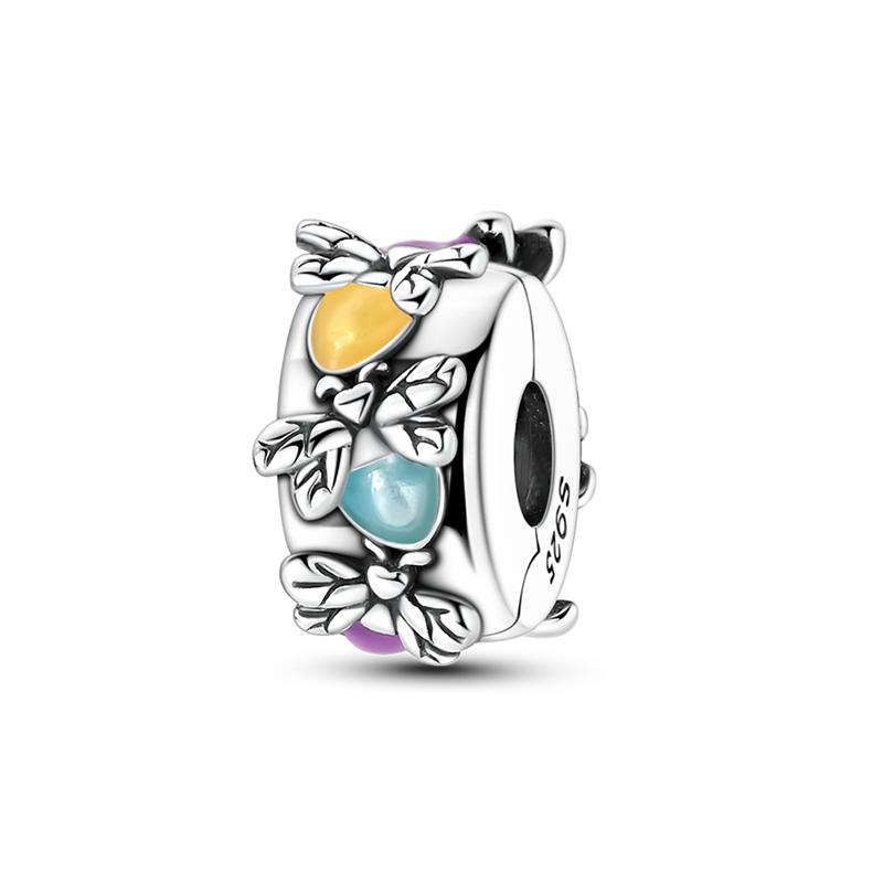 925 Silver Charms Beads Passport Dog Shoes Dangle Fit Bracelet Women Jewelry Gift DIY