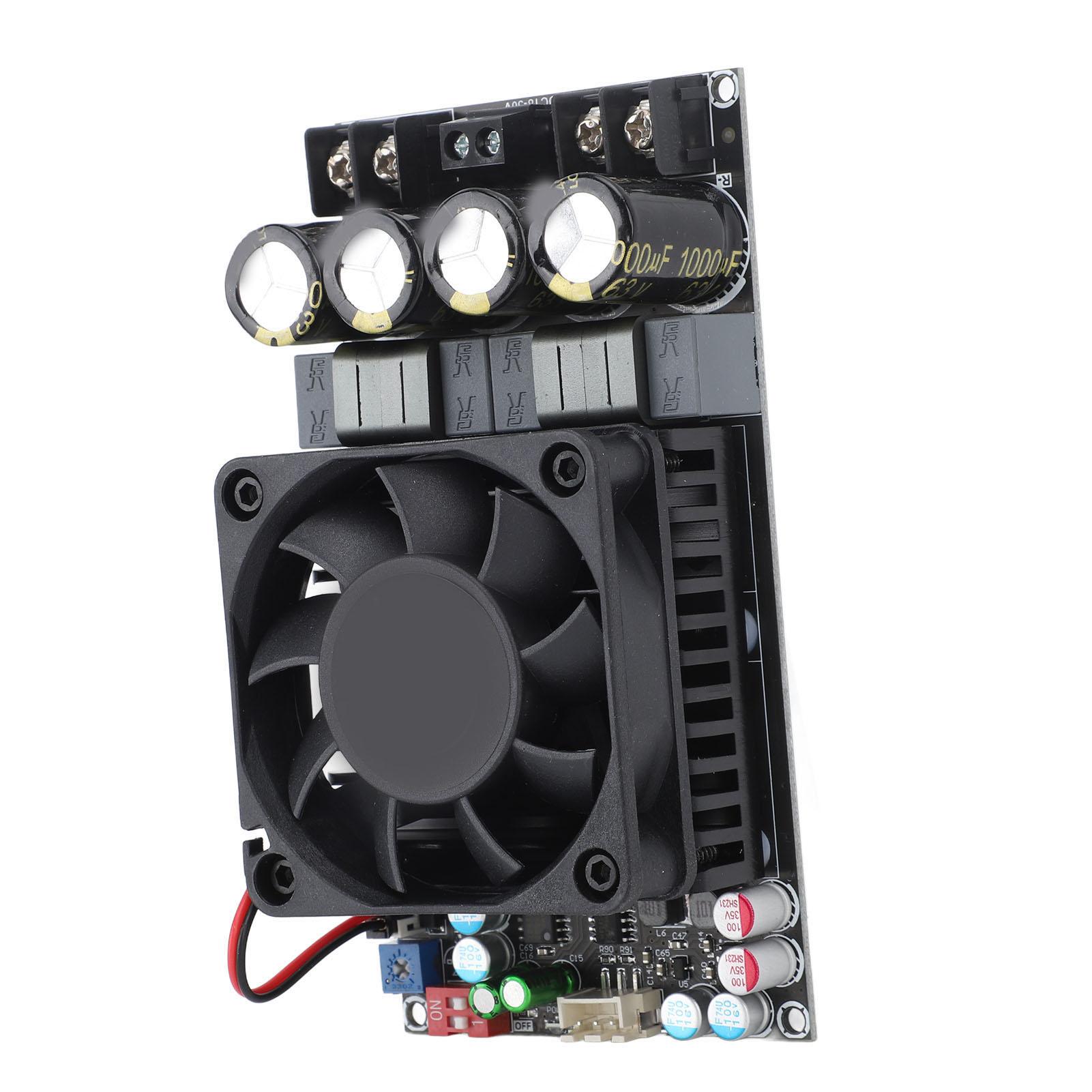 

Digital Power Amplifier Board High Power Dual 300W Single 600W Multi Protection Power Amplifier Module 18‑50VDC