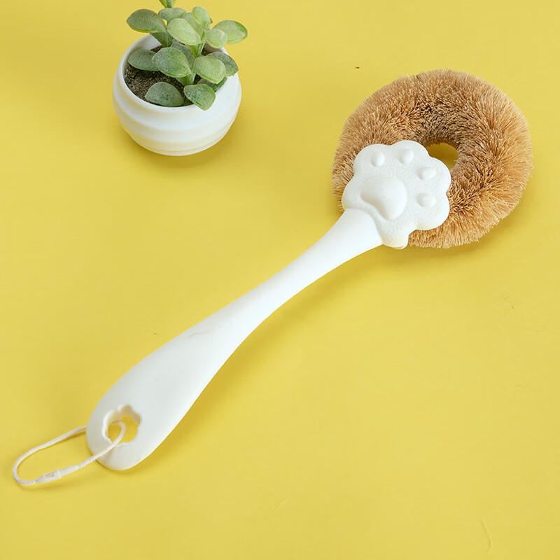 Coconut Palm Long Handle Kitchen Brush