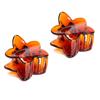 4cm Long 2pcs  Fancyin Colorful Triangle Small Hair Claws Crab Cat Ear Headwear for Women Colorful Hairclip Hair Accessories