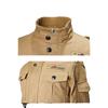 Giacca Casual Giacca da Uomo Primavera e Autunno Sottile per Mezza Età e Giovani Puro Cotone da Lavoro Versatile Semplice Cotone Puro Reversibile Top