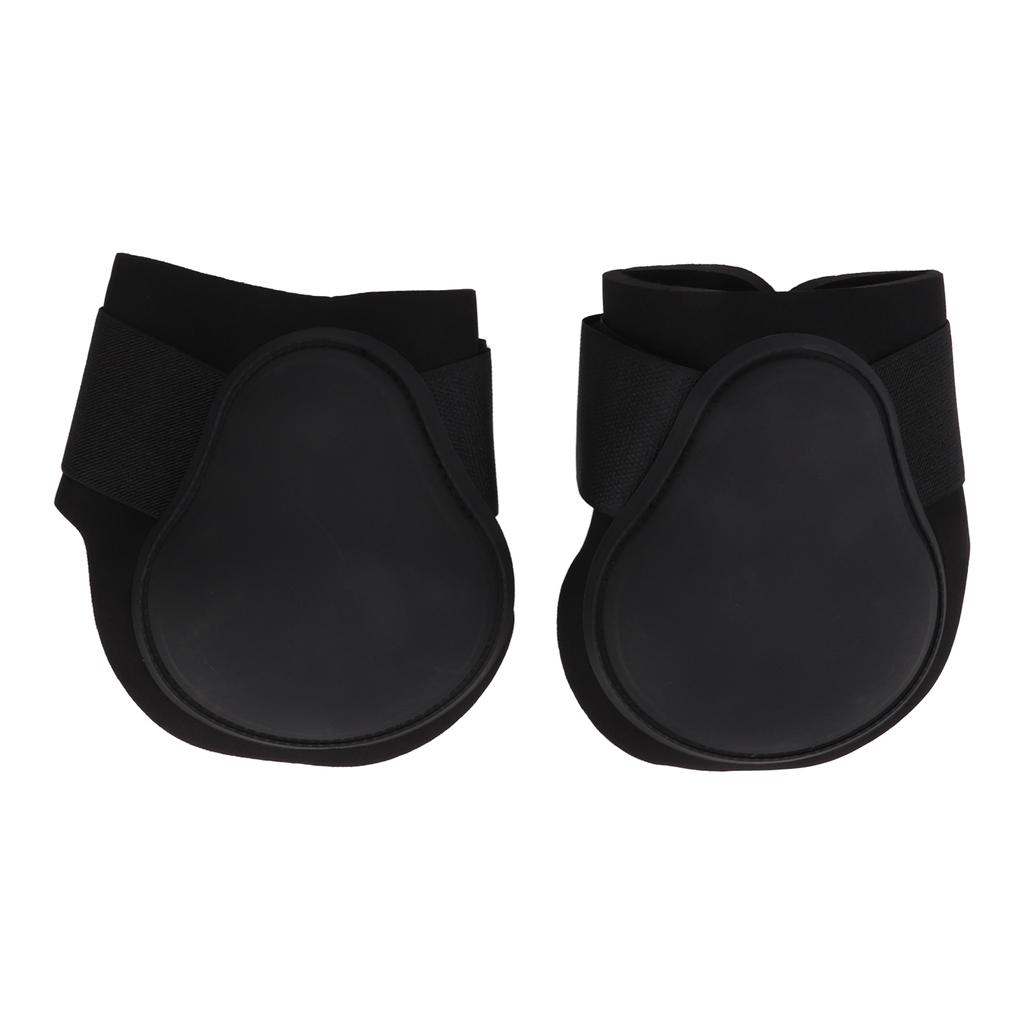 1 Pair Horse Support Boots Neoprene PU Shell Horse Hind Leg Boots for High Speed Sports