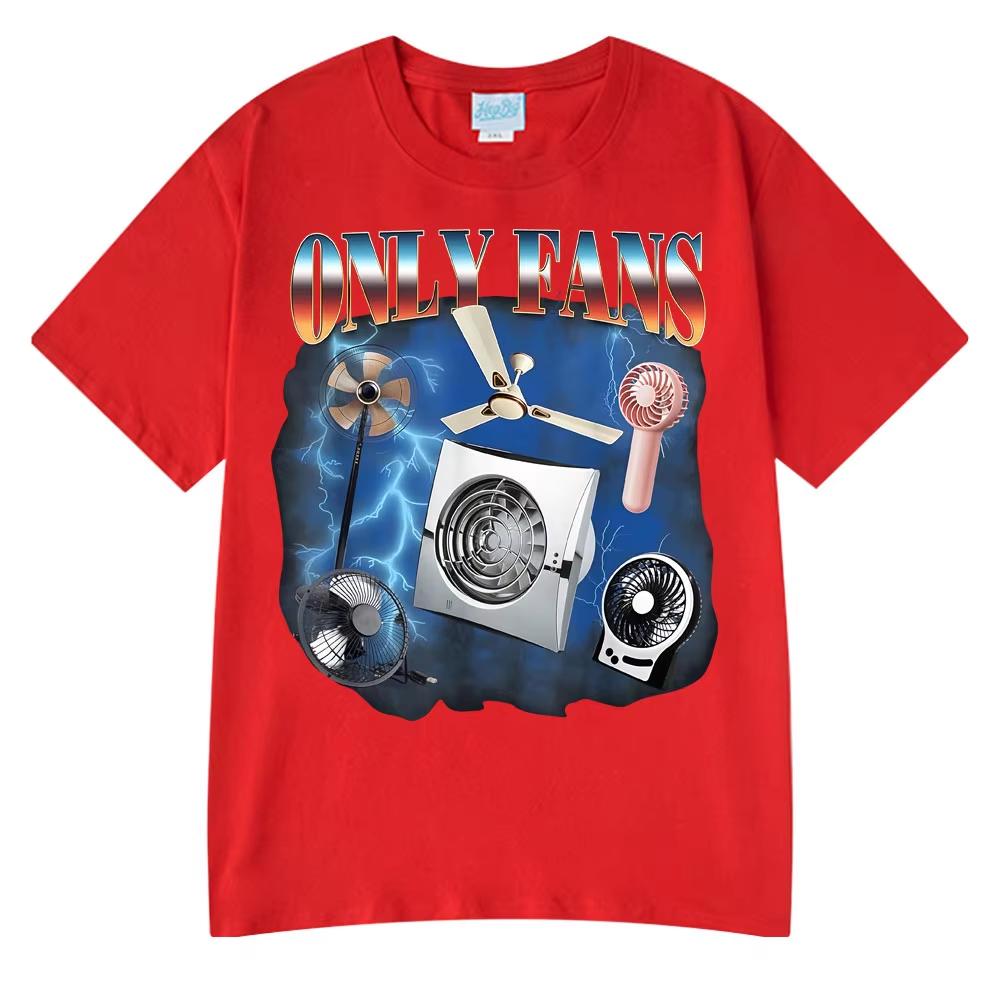 Hot Sale Wears Funny Only Fans Graphic T Shirts Fashion Tees Hip Hop High Quality T-Shirt Men Summer Cotton Tops O-Neck T Shirts