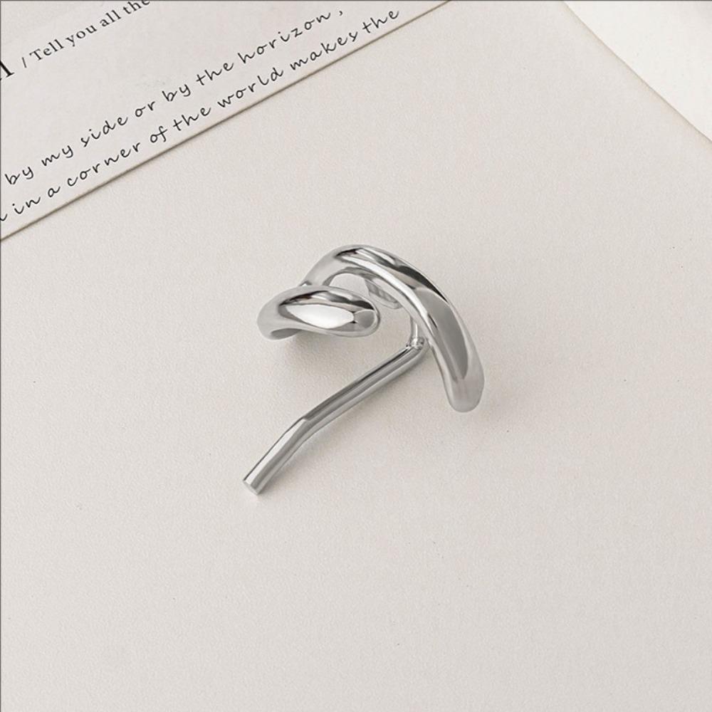 Chic Metal Smooth Hair Claw Clips Simple Geometric Hairpin Low Ponytail Hair Claws Women Girls Hair Stickers Hook-off Accessorie