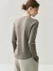 Yangzi Women's Slim Fit Round Neck Knit Sweater for Autumn/Winter Yoga & Sport