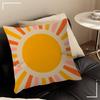 Art Abstract Geometric Maple Design Cushion Cover Happy Autumn Harvest Decor Holiday Decorati Pillow Cover